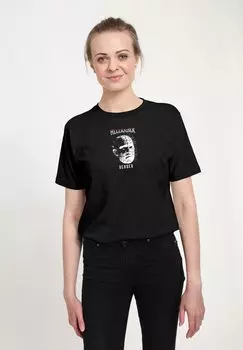 Футболка с принтом HELLRAISER DEADER HEAD Henry Tiger, черный