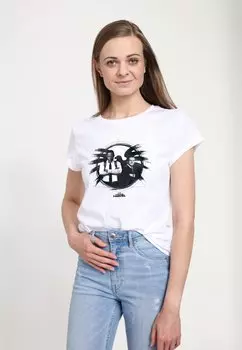 Футболка с принтом Henry Tiger, белый