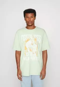 Футболка с принтом Jack & Jones