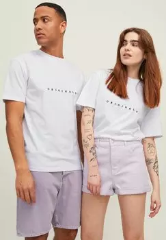 Футболка с принтом Jack & Jones