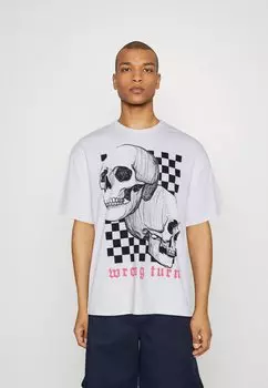 Футболка с принтом Jack & Jones, белый