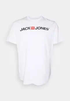 Футболка с принтом Jack & Jones, белый