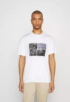 Футболка с принтом Jack & Jones, белый