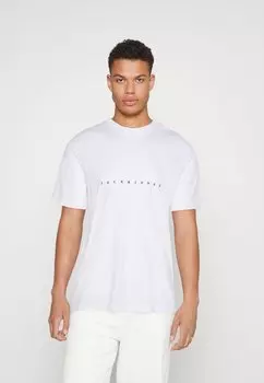Футболка с принтом Jack & Jones, белый