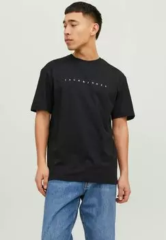Футболка с принтом Jack & Jones, черный