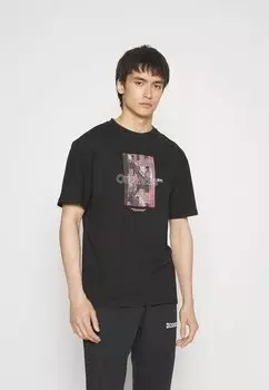 Футболка с принтом Jack & Jones, черный