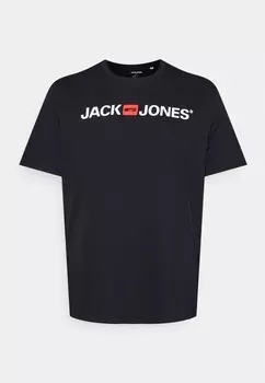 Футболка с принтом Jack & Jones, черный