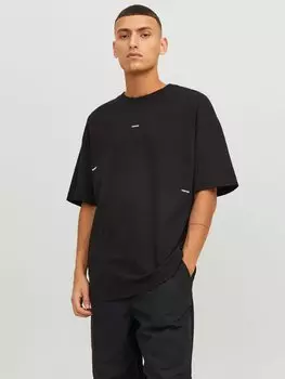 Футболка с принтом Jack & Jones, черный