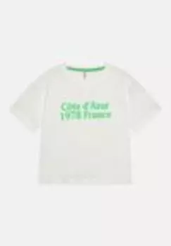 Футболка с принтом KOGSINNA REG FRANCE BOX Kids Only, белый
