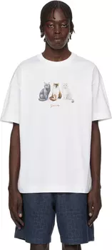 Футболка с принтом «Кошки» Givenchy