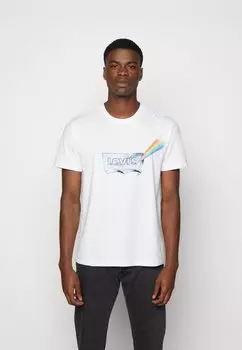 Футболка с принтом Levi's, белый