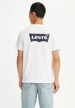 Футболка с принтом Levi's, белый