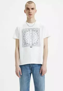 Футболка с принтом Levi's, белый