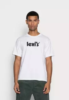 Футболка с принтом Levi's, белый