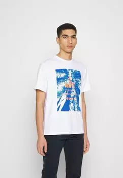 Футболка с принтом Levi's, белый