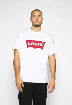 Футболка с принтом Levi's, белый