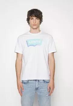 Футболка с принтом Levi's, белый