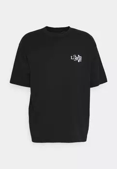 Футболка с принтом Levi's, черный