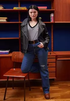 Футболка с принтом Levi's, черный