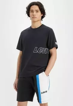 Футболка с принтом Levi's, черный