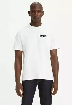Футболка с принтом Levi's, деним