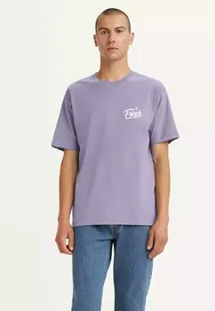 Футболка с принтом Levi's, синий