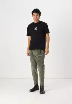 Футболка с принтом LOGO TEE Karl Lagerfeld Jeans, черный