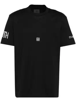 Футболка с принтом логотипа Givenchy, черный