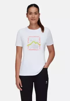 Футболка с принтом Mammut, белый