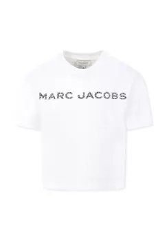 Футболка с принтом MARC JACOBS, белый
