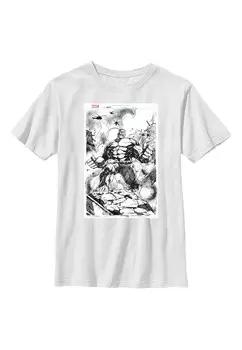 Футболка с принтом MARVEL HULK SKETCH Marvel, белый