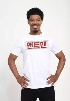 Футболка с принтом MARVEL KOREAN ANTMAN Marvel, белый