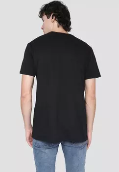Футболка с принтом MARVEL SPIDERMAN GLITCH REGULAR FIT SHORT SLEEVE Marvel, черный