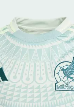 Футболка с принтом Mexico Away adidas Performance, лен зеленый
