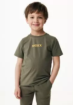 Футболка с принтом Mexx, цвет olive
