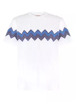 Футболка с принтом Missoni, белый