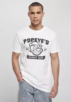 Футболка с принтом Mister Tee, белая