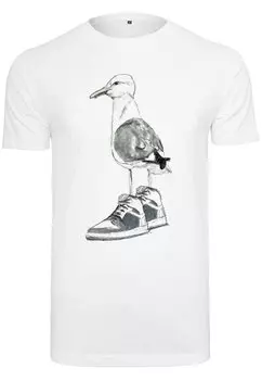 Футболка с принтом Mister Tee, белый
