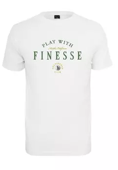 Футболка с принтом Mister Tee, белый