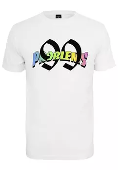 Футболка с принтом Mister Tee, белый