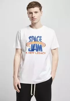 Футболка с принтом Mister Tee, белый
