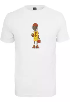 Футболка с принтом Mister Tee, белый