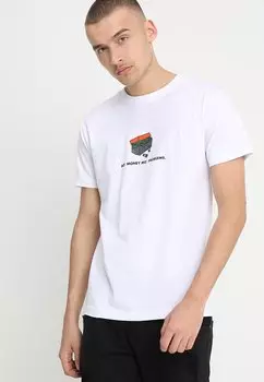Футболка с принтом Mister Tee, белый