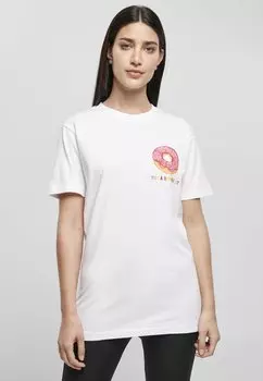 Футболка с принтом Mister Tee, белый