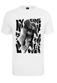 Футболка с принтом Mister Tee, белый