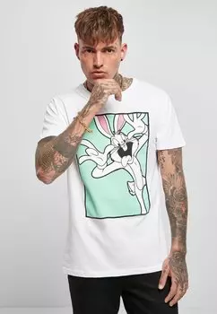 Футболка с принтом Mister Tee, белый