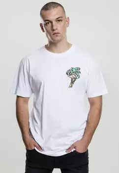 Футболка с принтом Mister Tee, белый