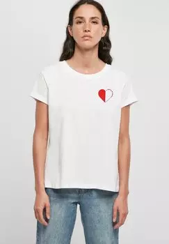 Футболка с принтом Mister Tee, белый