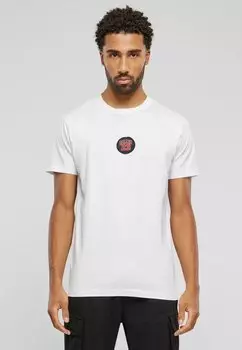 Футболка с принтом Mister Tee, белый