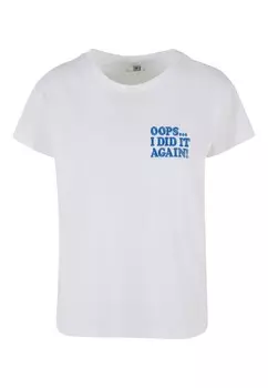Футболка с принтом Mister Tee, белый
